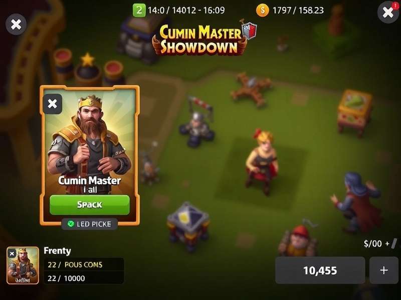 Cumin Master Showdown Trading Interface